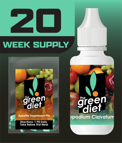 20 Week Supply 60mg Stronger Rebranded Pill & Fat Burning Drops